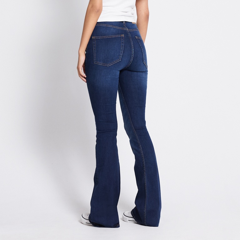 High waist flare jeans "Snake Flare"